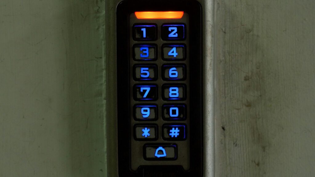 Beveiligingskeypad voor draadloos of bedraad alarmsysteem
