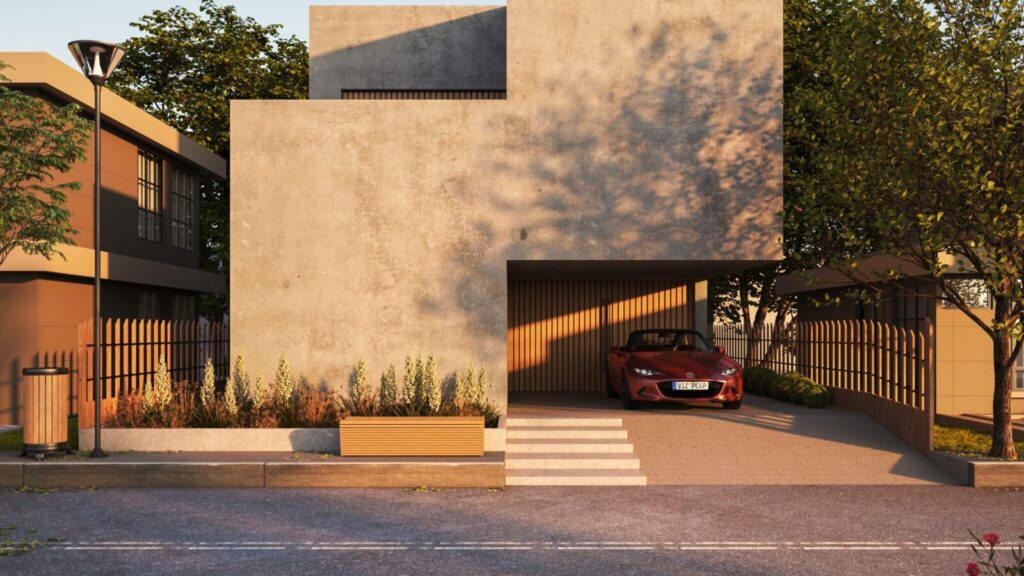 Woning met garage als aandachtspunt voor inbraakbeveiliging